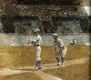 Thomas Eakins The Study of Baseball oil painting
